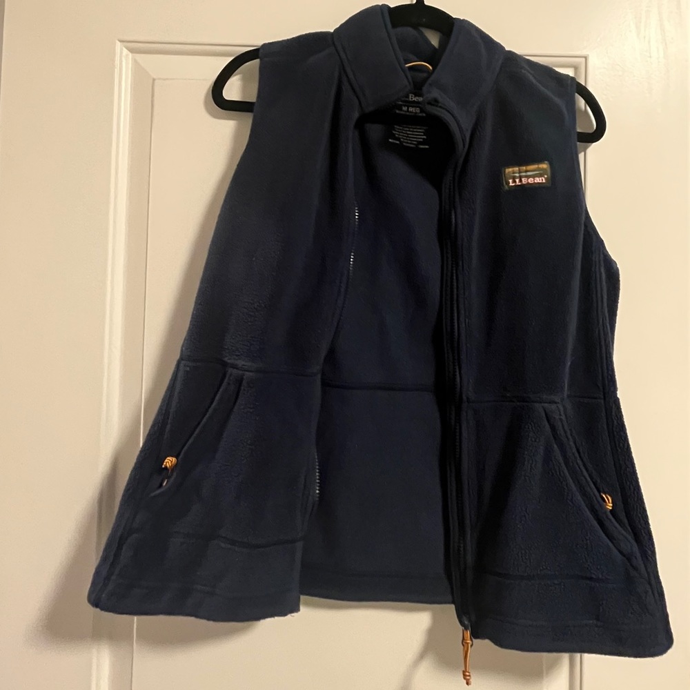 L.L.Bean fleece vest